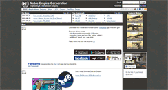 Desktop Screenshot of noble-empire.com